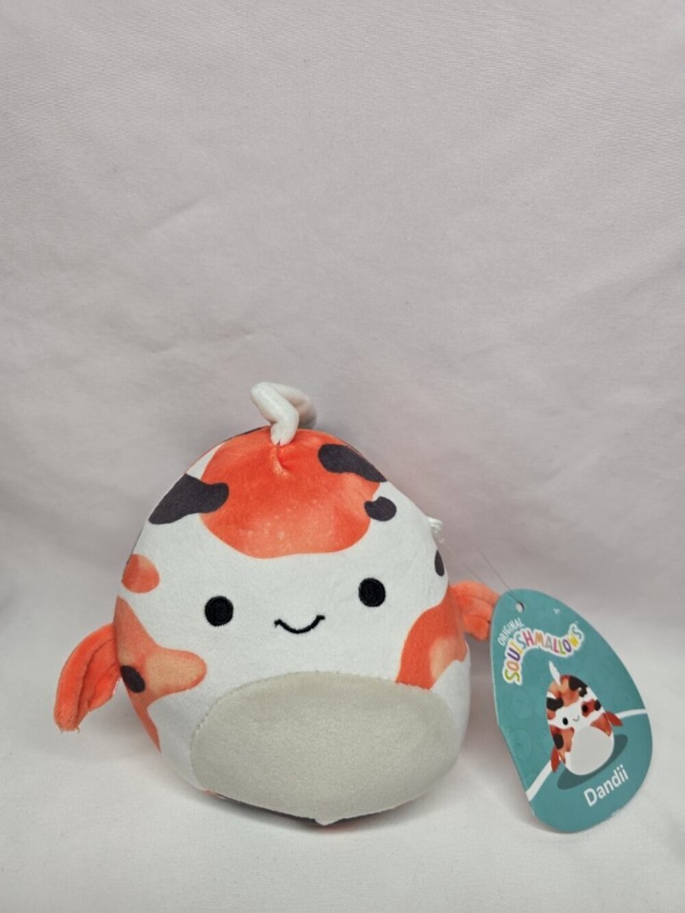 DANDII Koi Fish 5” Squishmallow Stuffed Animal Toy Plush New